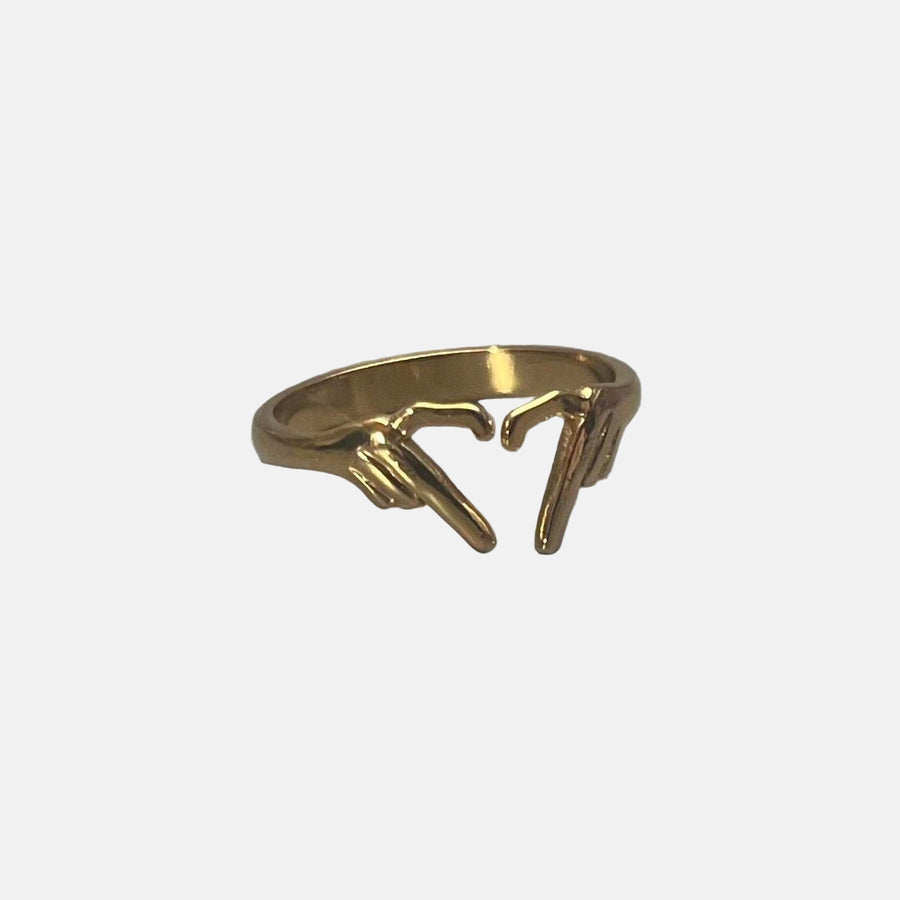 Gold Dolphin Ring