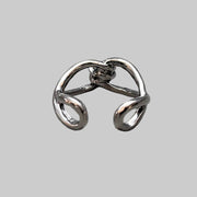 Silver Link Ring