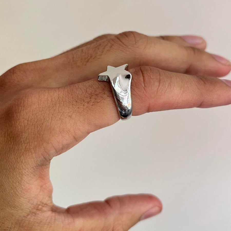 Silver Star Ring