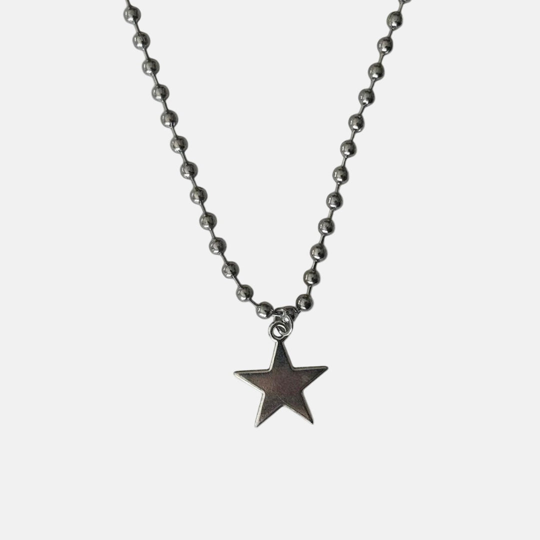 Silver Star Ball Chain - Rynor
