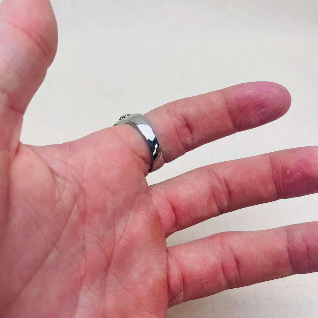 Silver Lion Head Ring - Rynor