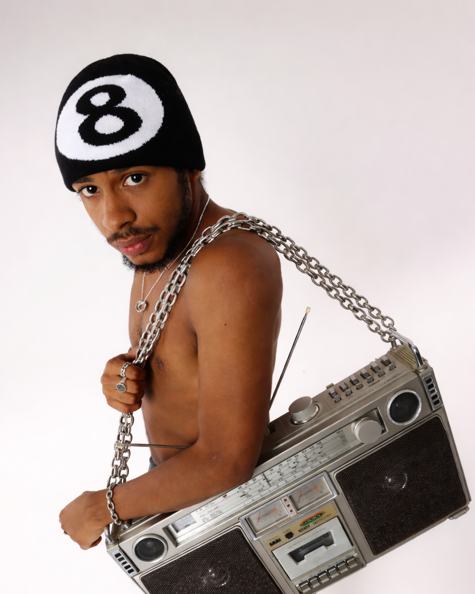 Lucky Eight Knit Beanie