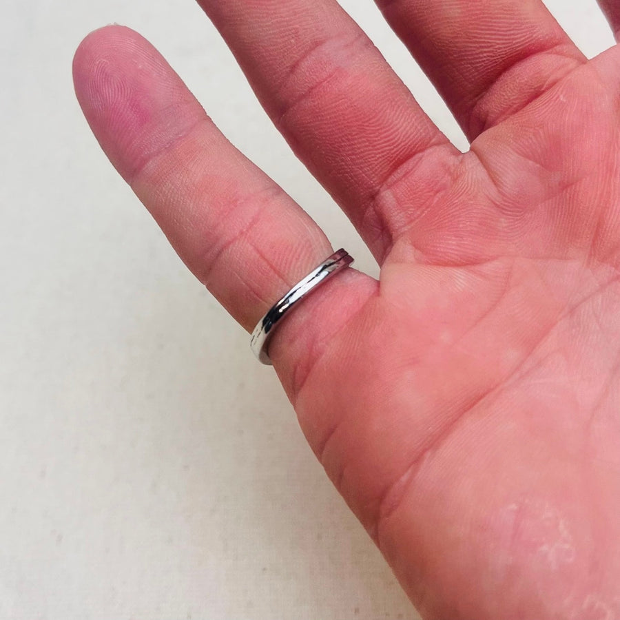 Silver Wrap Guitar Ring