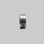 Silver Cross Band Ring