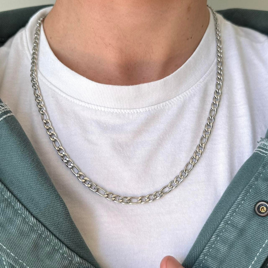 Silver Link Chain Necklace