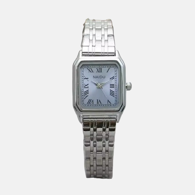 Rectangular Black Dial Watch