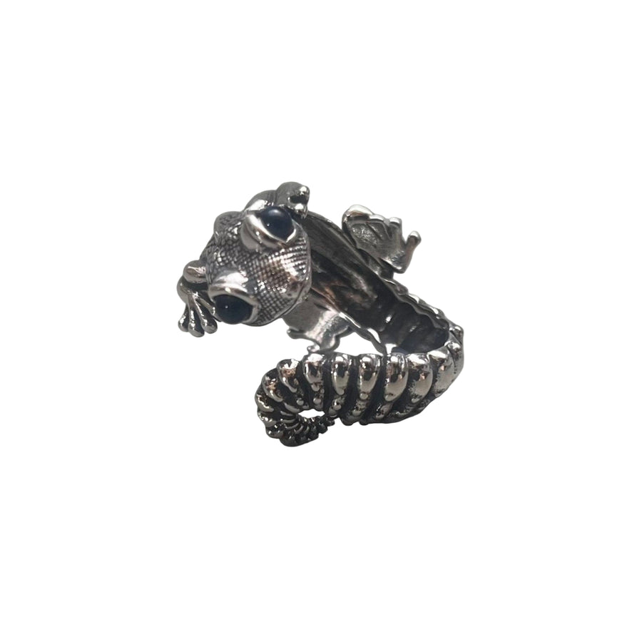 Silver Dragon Wrap Ring