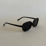 Black Oval Sunglasses