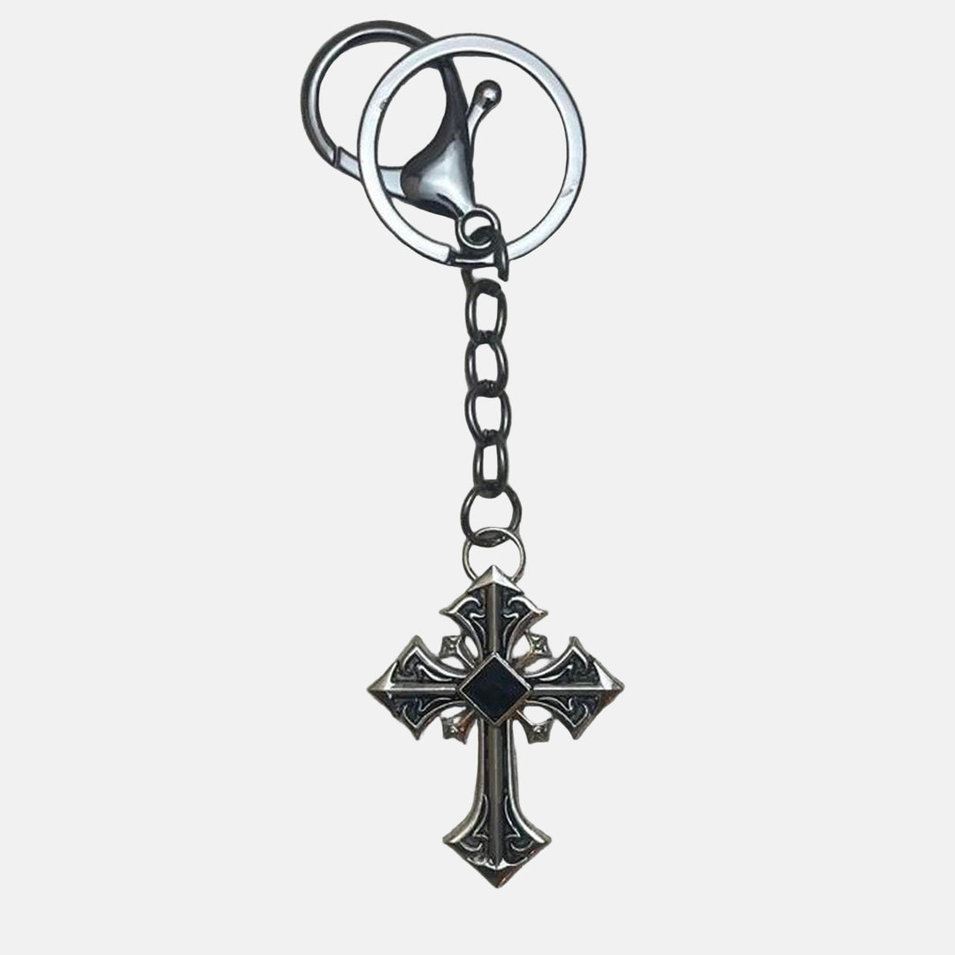 Cross Pendant Keychain