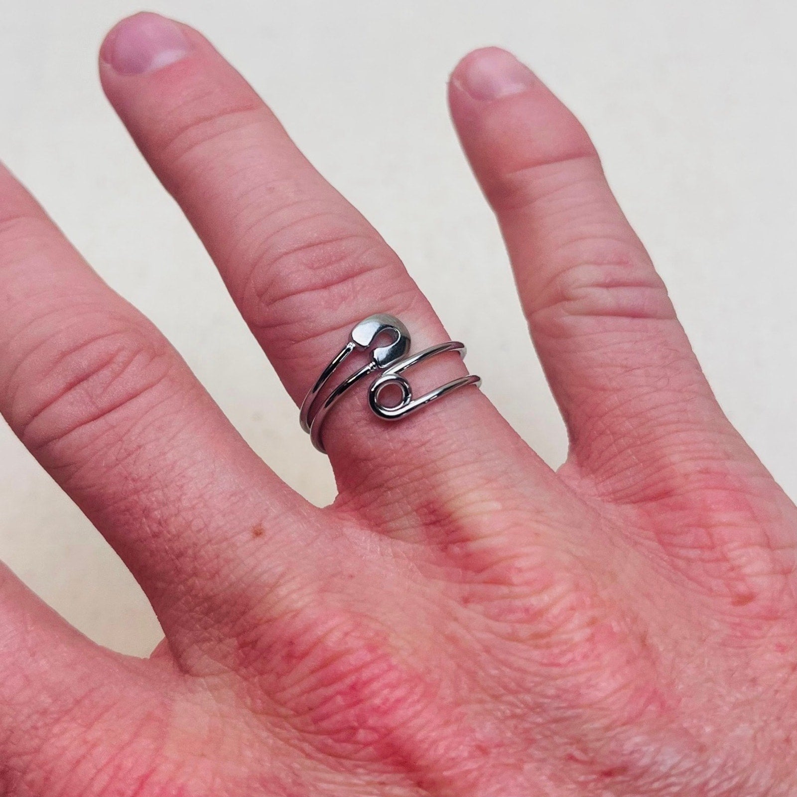 Silver Coil Wrap Ring