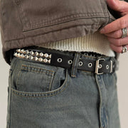 Black Studded Belt