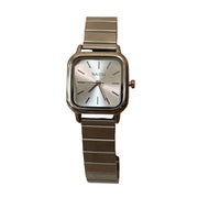 Square Silver Modern Watch