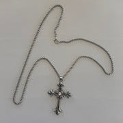Gothic Cross Pendant Necklace