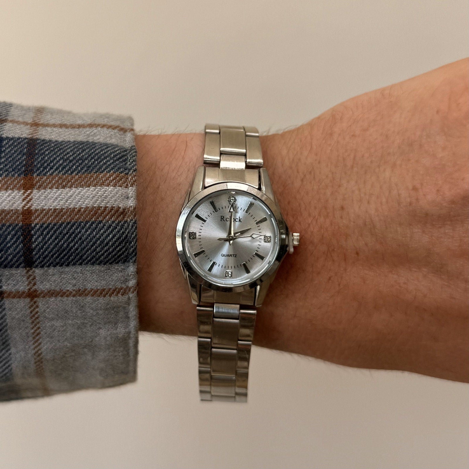 Silver Sunray Watch