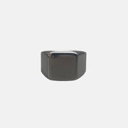 Silver Square Signet Ring