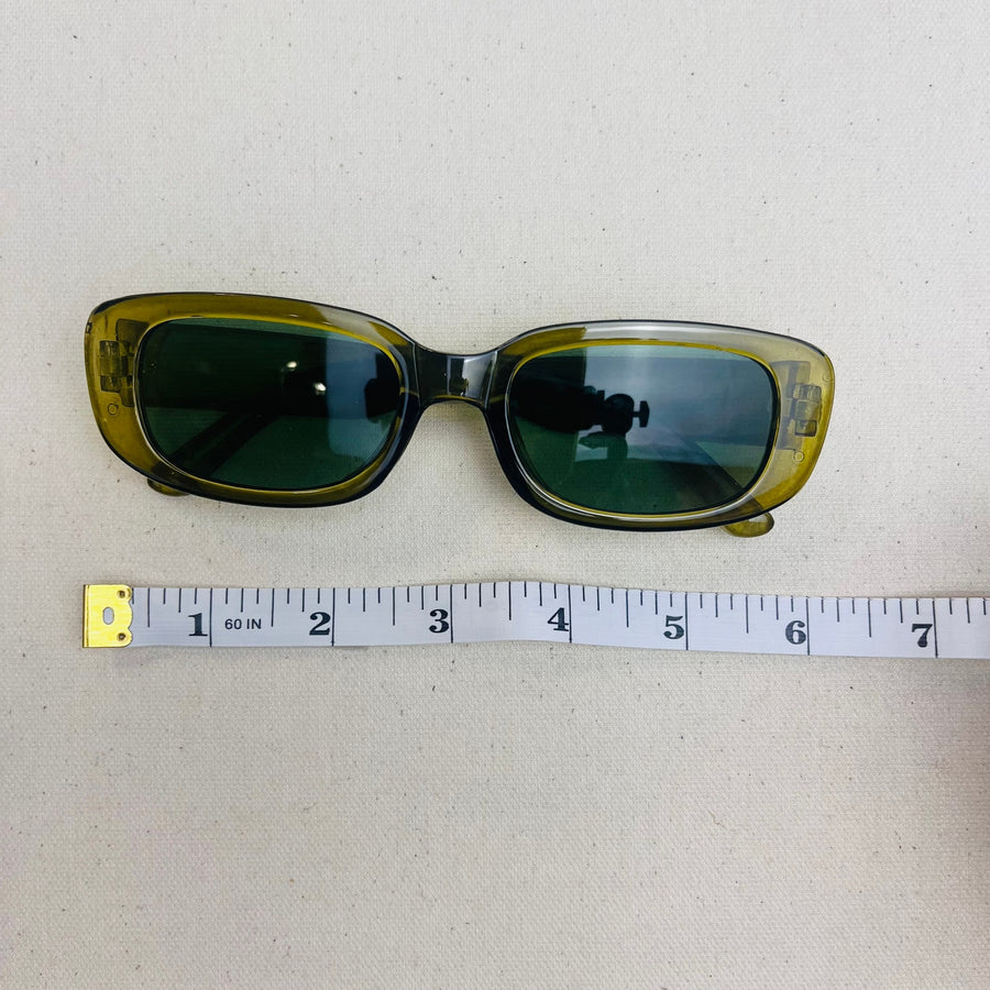 Olive Frame Sunglasses