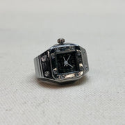 Square Dial Watch Ring