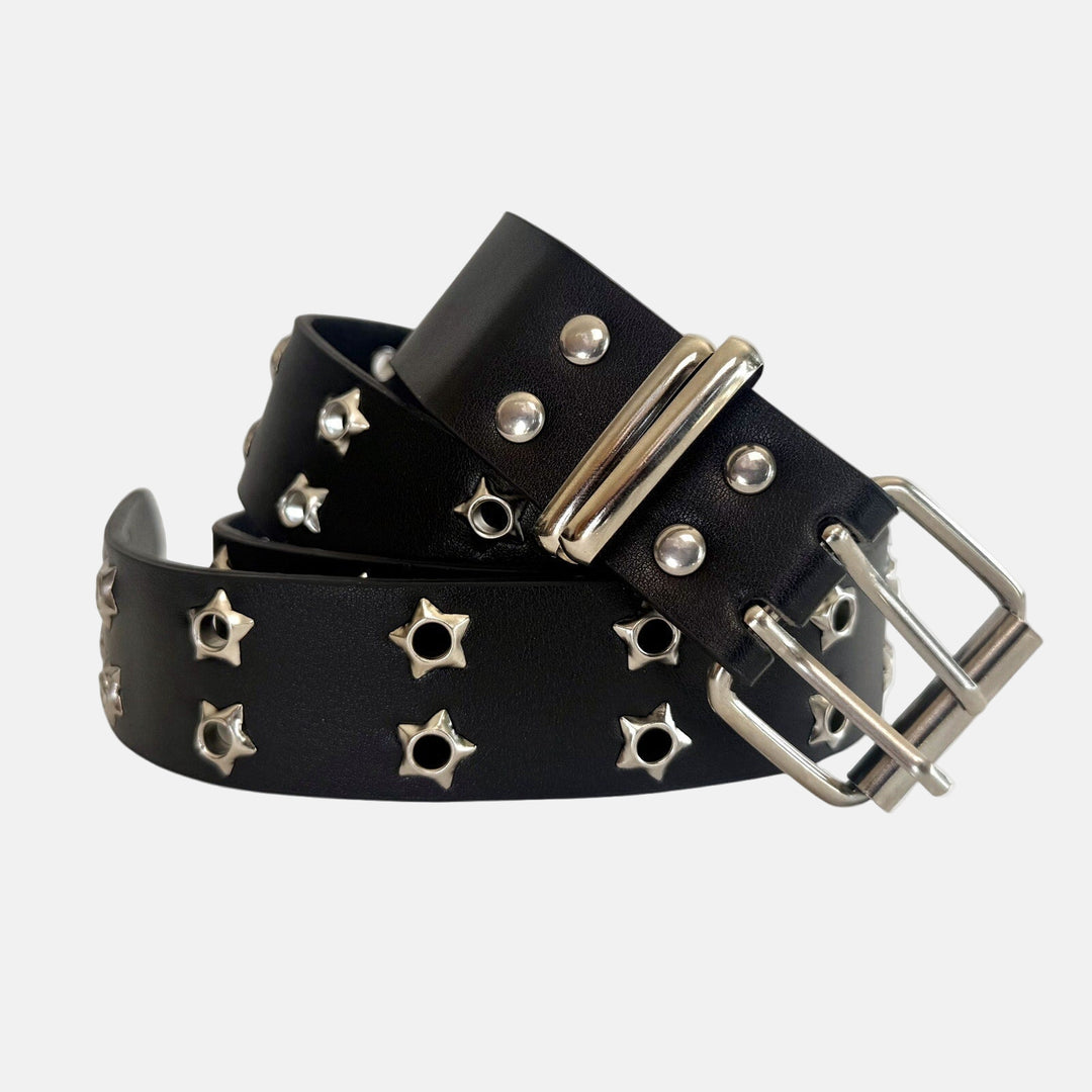 Black Star Studded Belt - Rynor