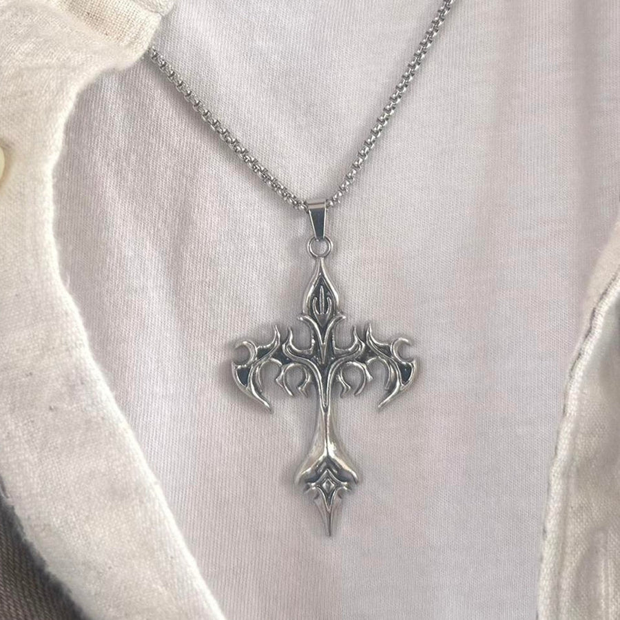 Gothic Cross Necklace