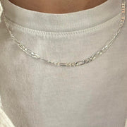 Silver Figaro Chain