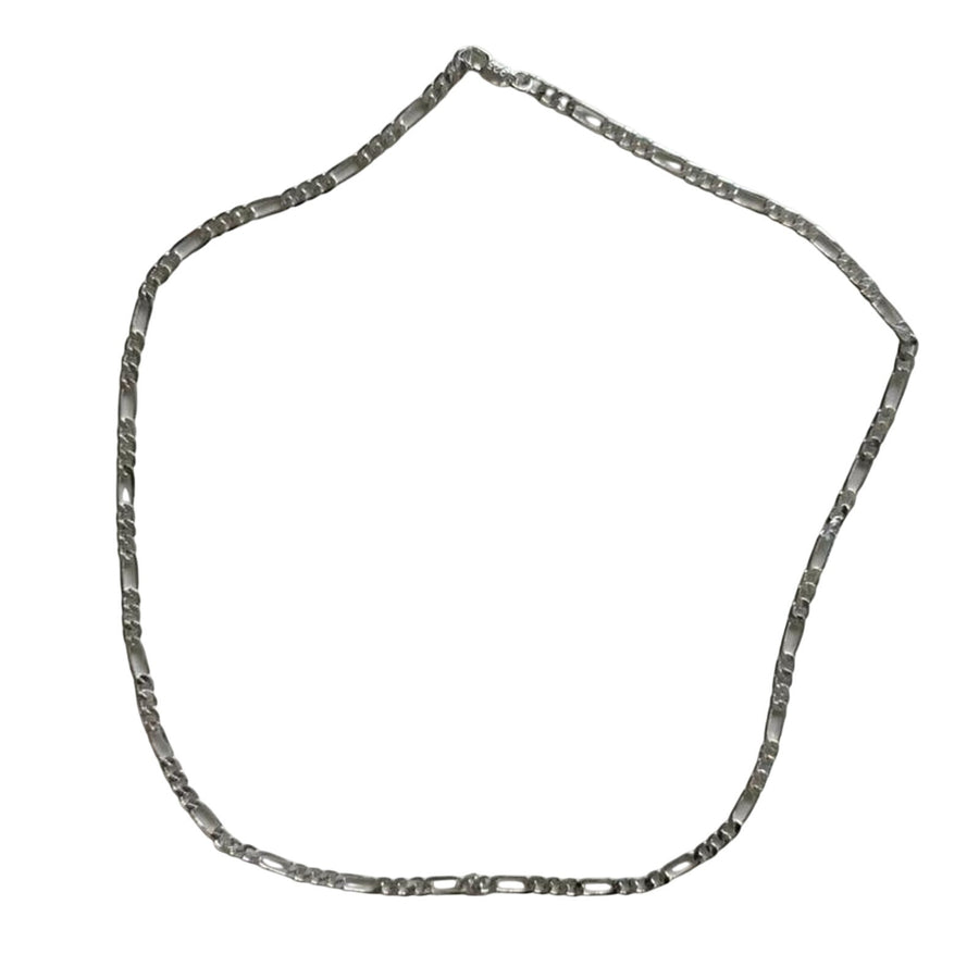 Silver Figaro Chain