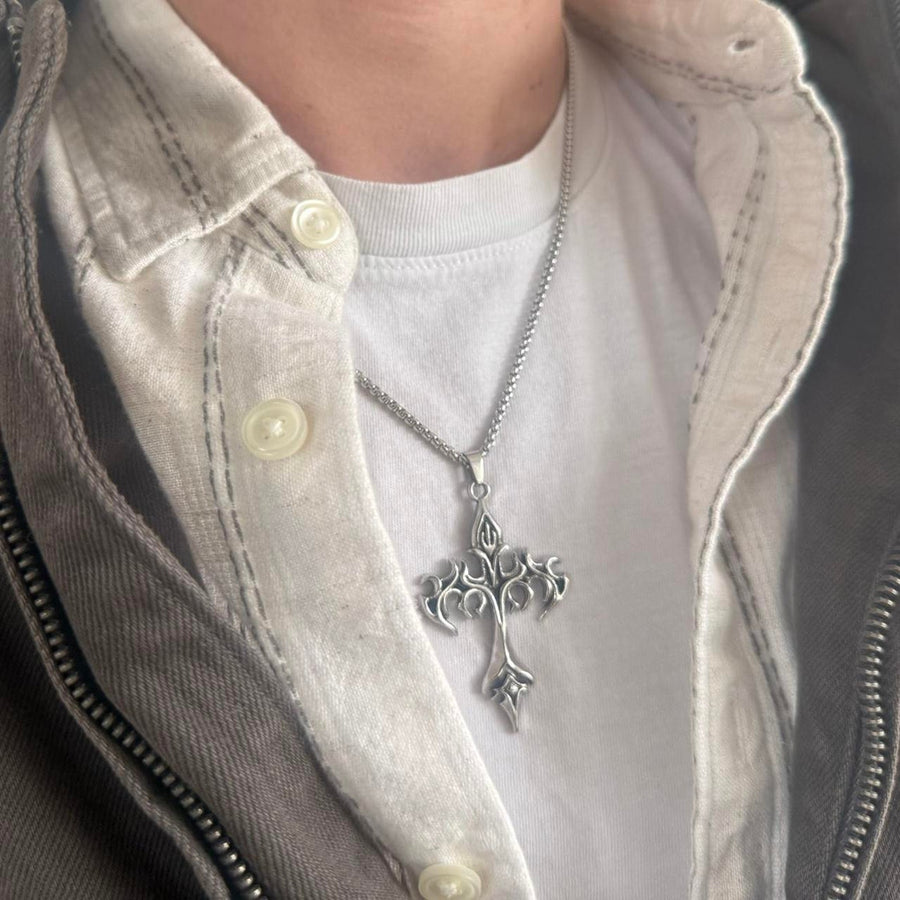 Gothic Cross Necklace