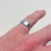 Silver Adjustable Band Ring