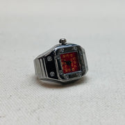 Square Dial Watch Ring