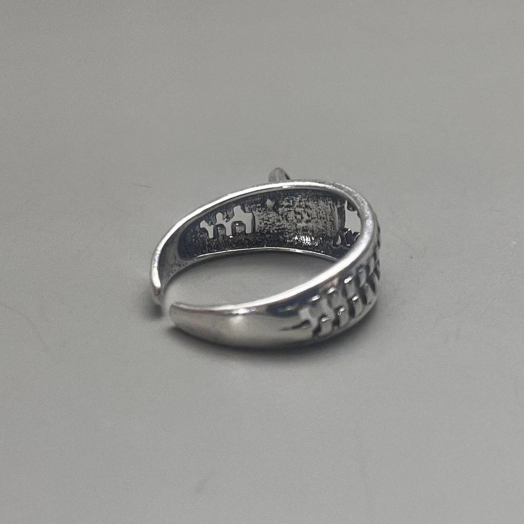 Silver Chain Link Ring - Rynor