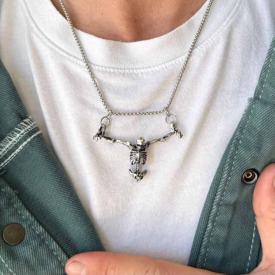 Silver Crucifix Necklace