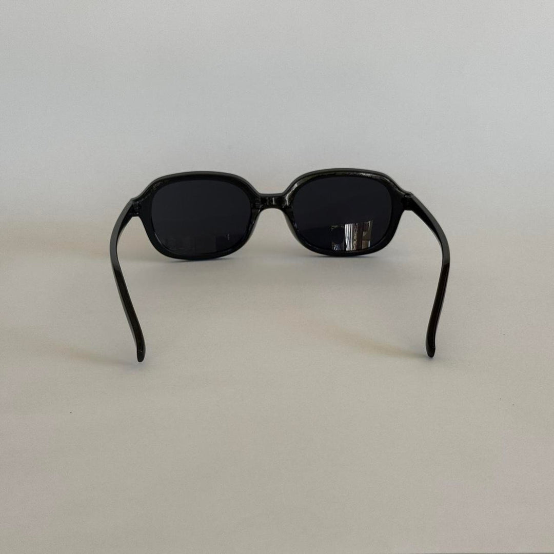 Black Oval Sunglasses - Rynor