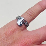 Silver Pull Tab Ring