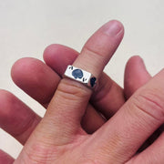Silver Spade Ring