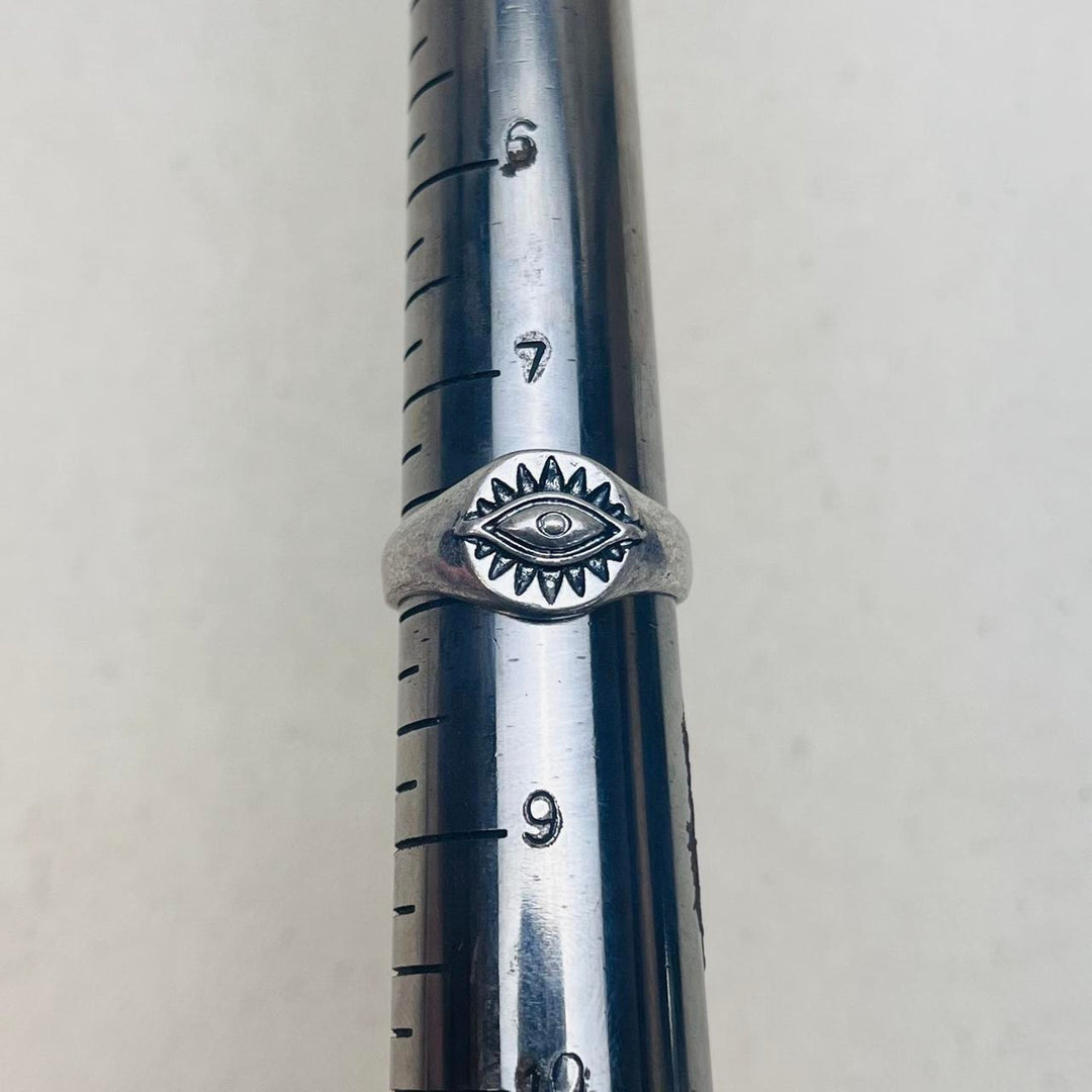 Silver Eye Signet Ring - Rynor