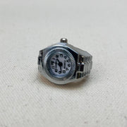 Round Dial Watch Ring