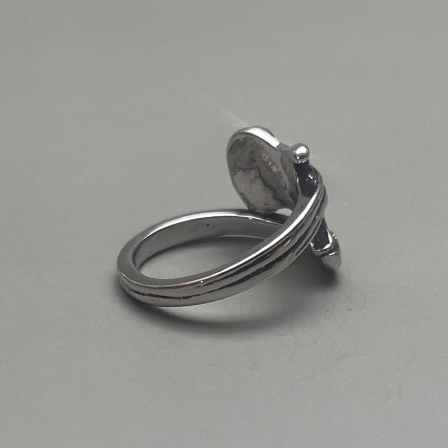 Silver Wrap Guitar Ring