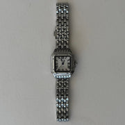 Square Silver Watch