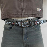 Flame Cross Belt