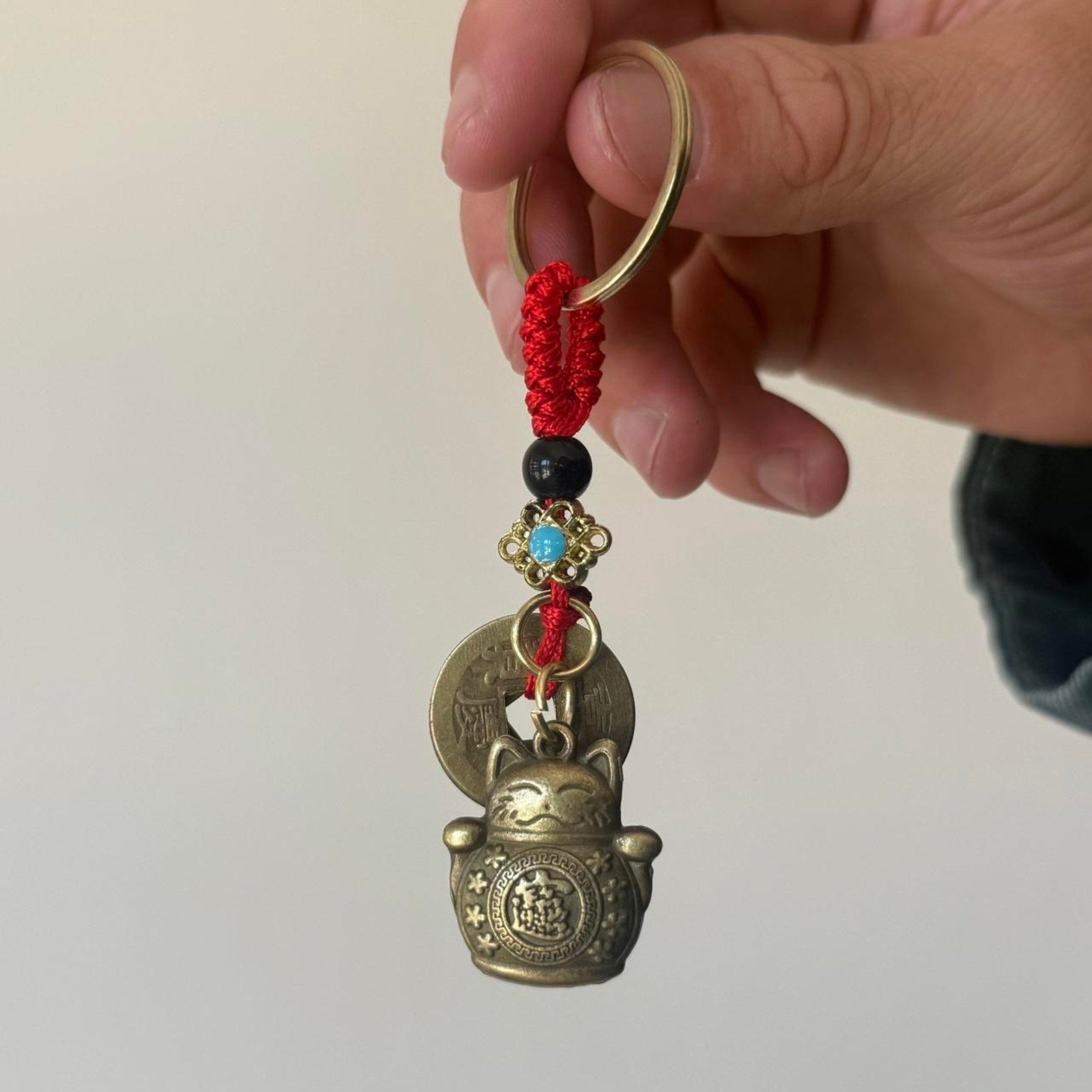 Lucky Coin Keychain
