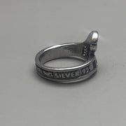 Silver Pull Tab Ring