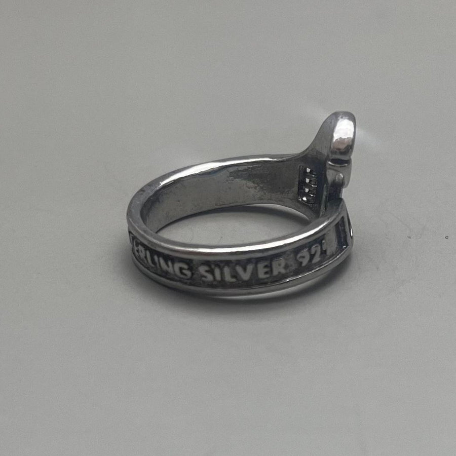Silver Pull Tab Ring