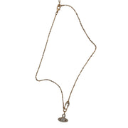 Gold Orb Pendant Necklace