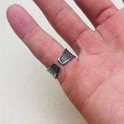 Silver Ace Adjustable Ring