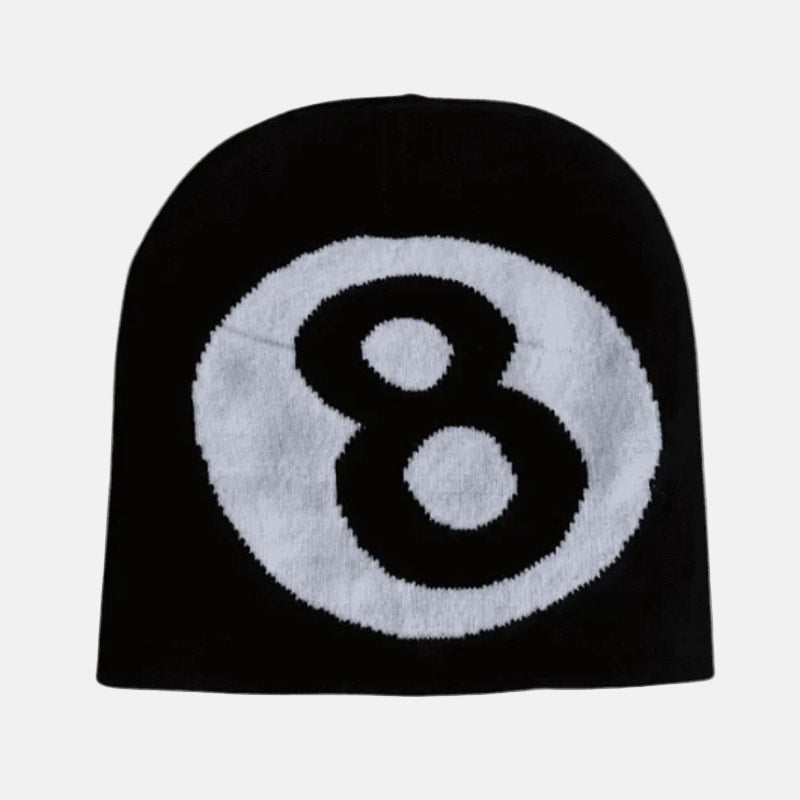 Black 8 Ball Beanie