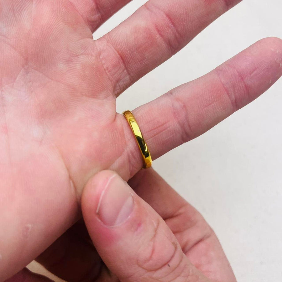 Gold Pistol Ring
