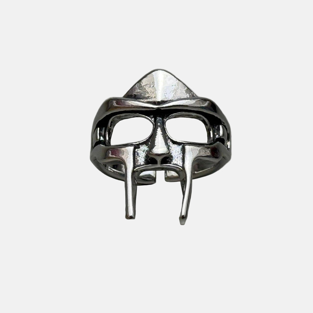 Silver MF Doom Ring - Rynor