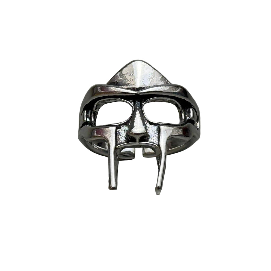 Silver Gladiator Helmet Ring