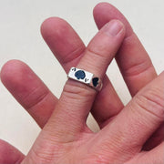 Silver Spade Ring