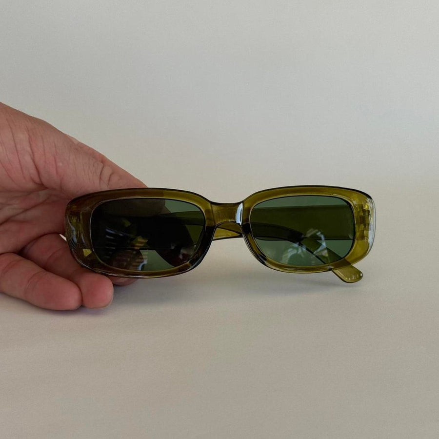 Olive Frame Sunglasses