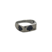 Silver Spade Ring